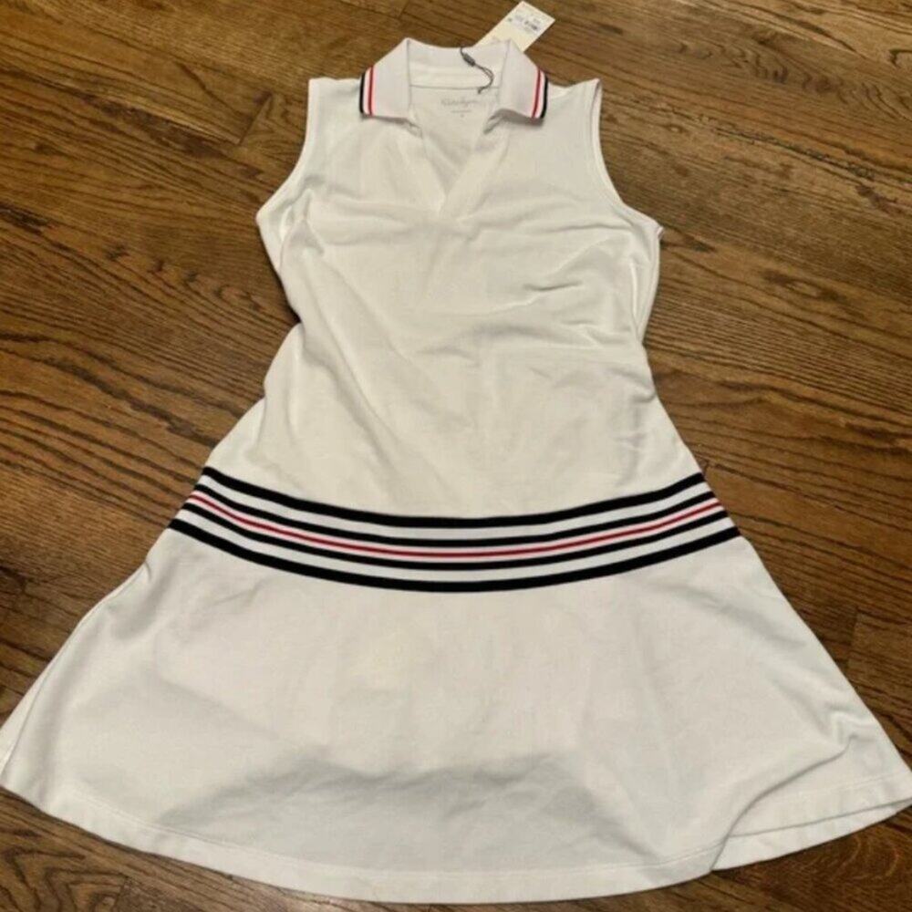 Walter Hagen Women's Taped Drop Waist Golf or Tennis Dress Small NWOT - Picture 3 of 8